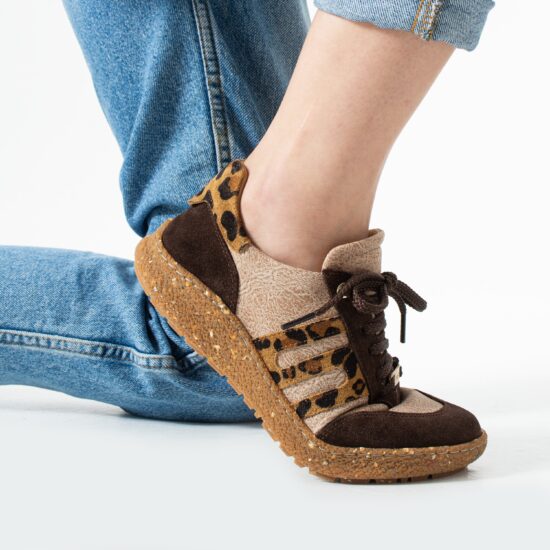 TUASOLEA 1857 Barefoot Дамски боси обувки с широка предна част - Safari /
