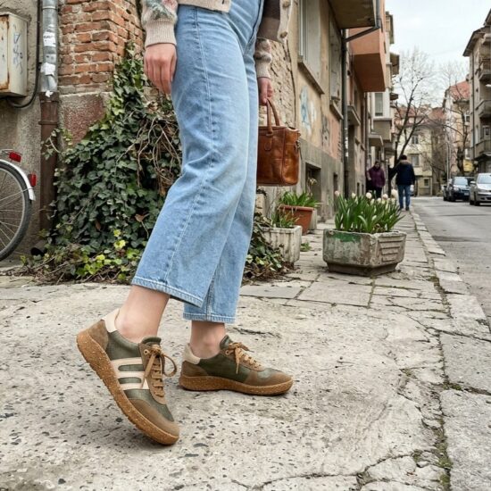 TUASOLEA 1857 Barefoot Дамски боси обувки с широка предна част - Forest /