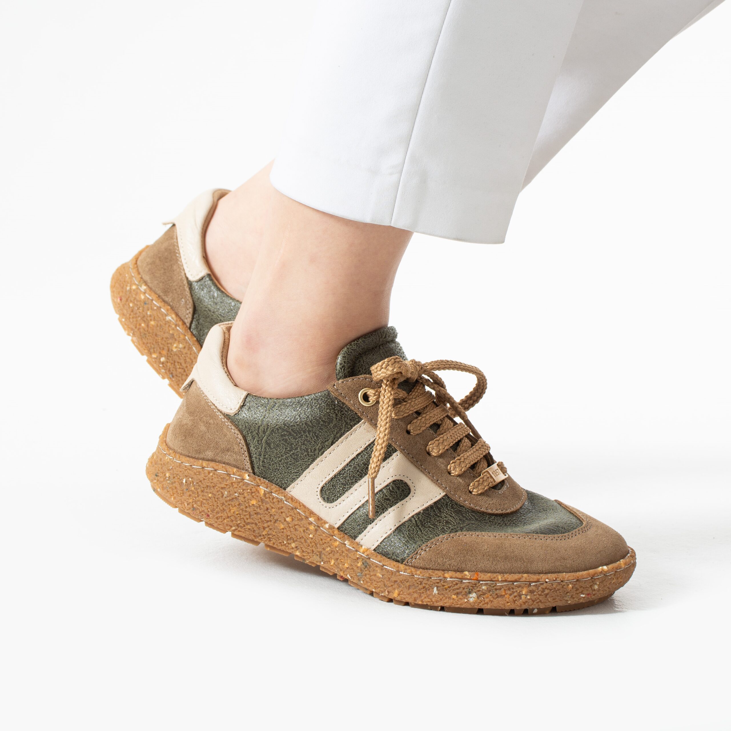 Дамски боси обувки с широка предна част – Forest Дамски кецове и сникърси 15 Дамски боси обувки с широка предна част - Forest - Image 5