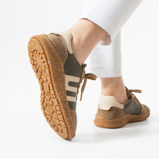 TUASOLEA 1857 Barefoot Дамски боси обувки с широка предна част - Forest /