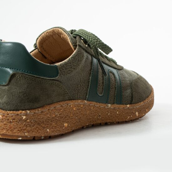 TUASOLEA 1857 Barefoot Дамски боси обувки с широка предна част - Olive /