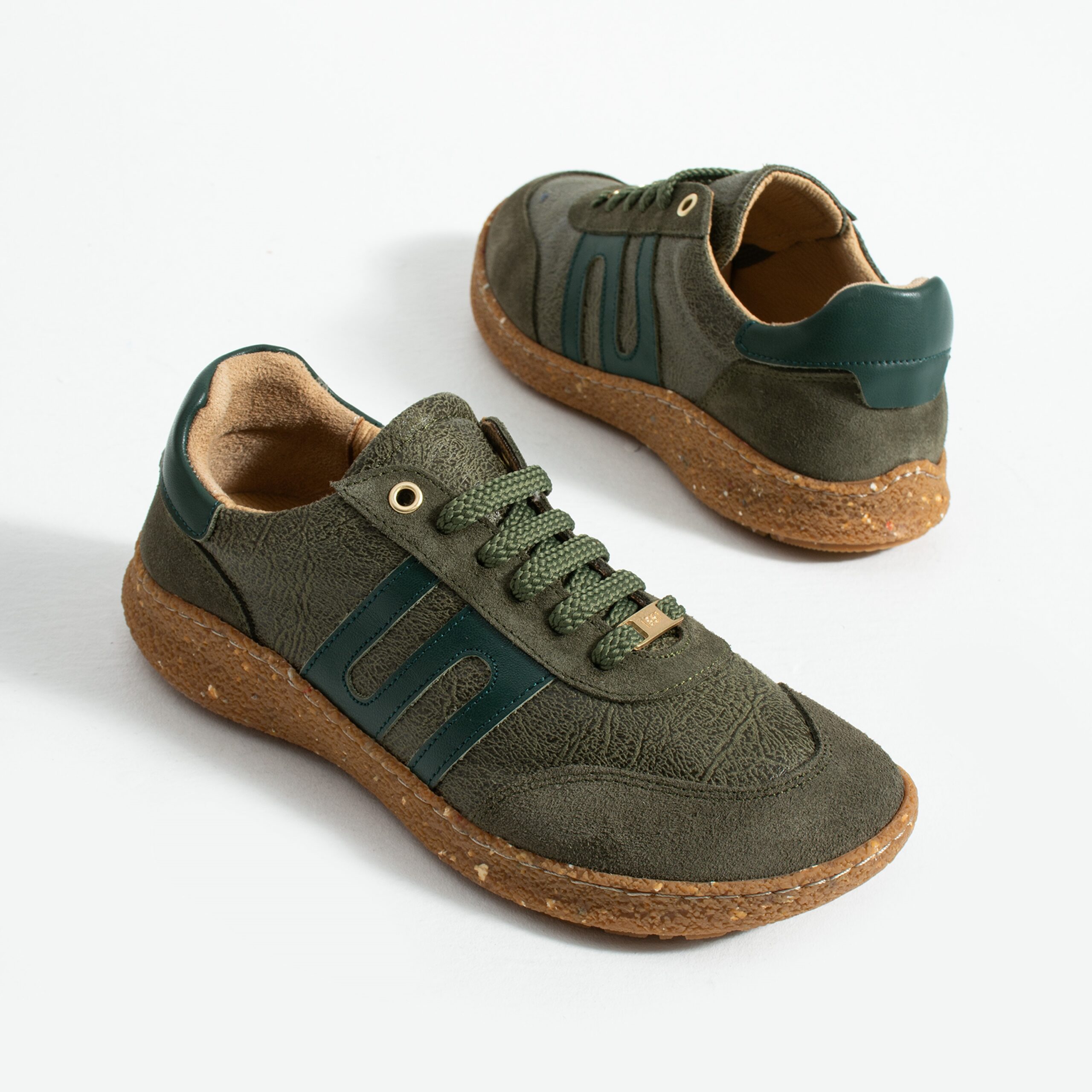 Дамски боси обувки с широка предна част – Olive Дамски кецове и сникърси 23 Дамски боси обувки с широка предна част - Olive - Image 13