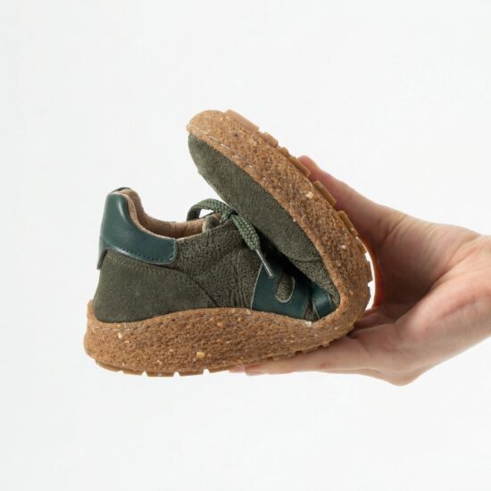 TUASOLEA 1857 Barefoot Дамски боси обувки с широка предна част - Olive /