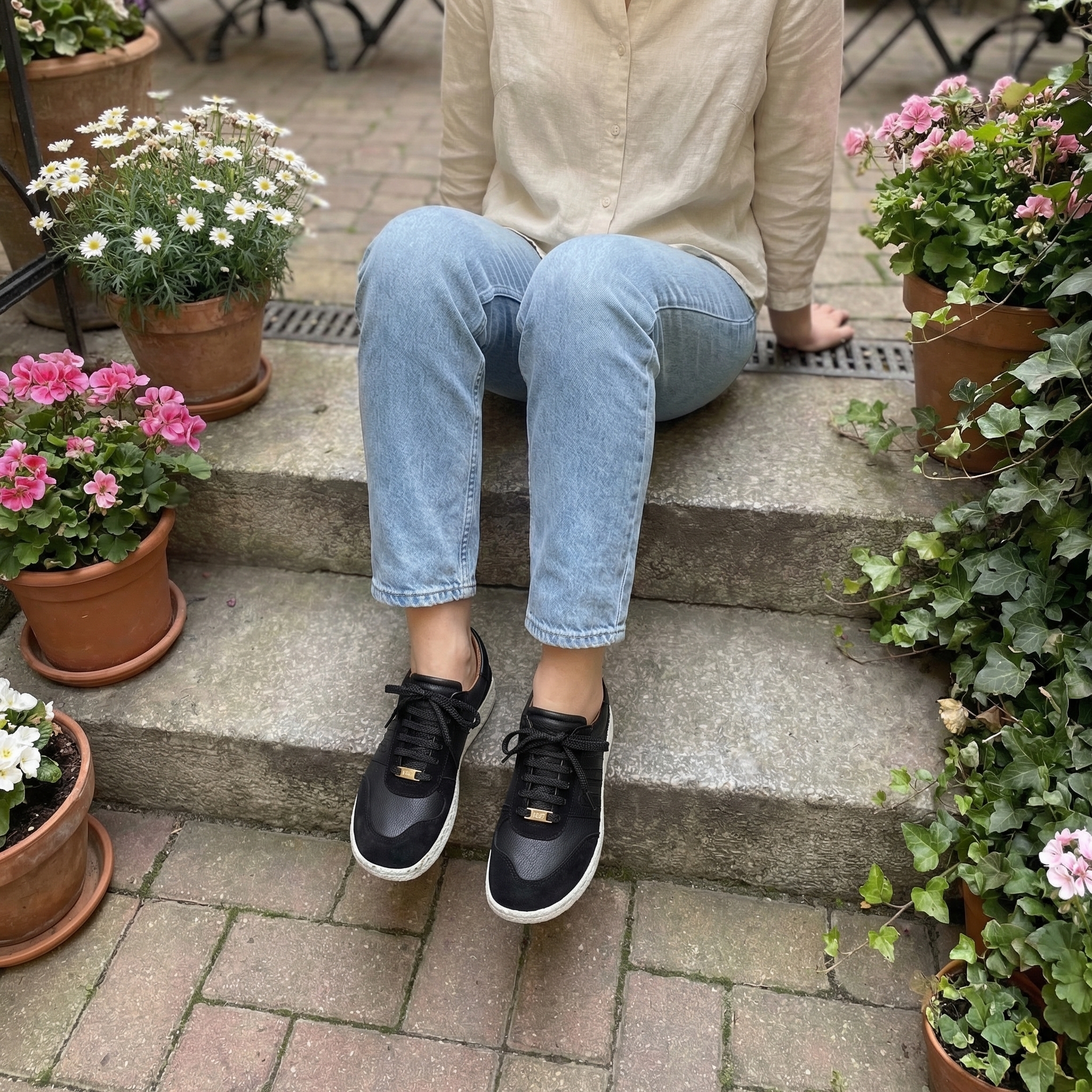 Дамски боси обувки с широка предна част – Onyx Дамски кецове и сникърси 22 Дамски боси обувки с широка предна част - Onyx - Image 12