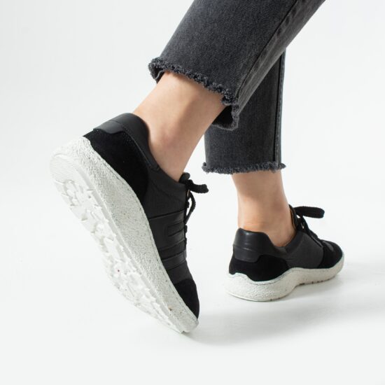 TUASOLEA 1857 Barefoot Дамски боси обувки с широка предна част - Onyx /