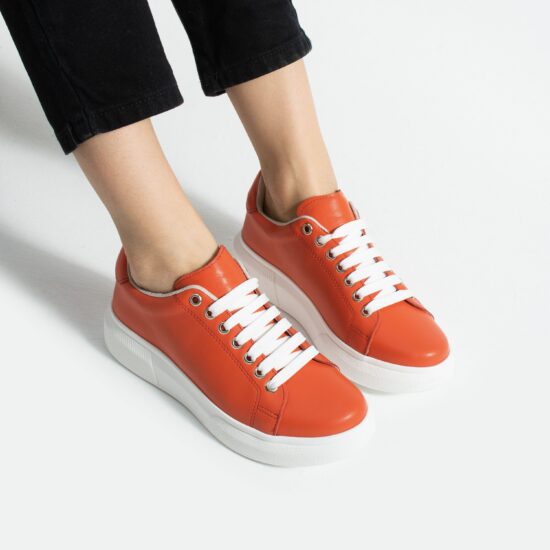 Дамски Timeless Orange от Естествена кожа