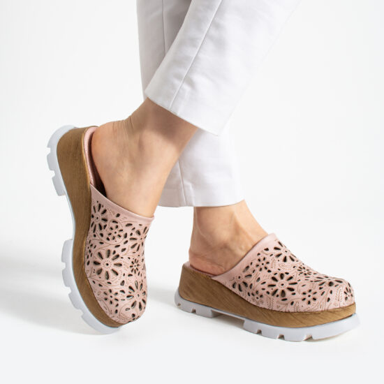 Дамски Imara Bloom Pink от Естествена кожа