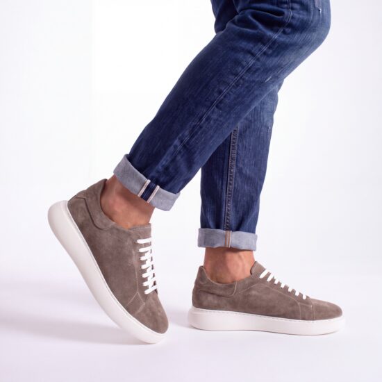 Мъжки Zen Taupe Suede от Естествен велур