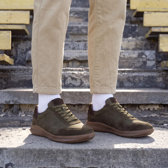 Мъжки кецове и маратонки - TSL Barefoot Atlas Khaki - 11