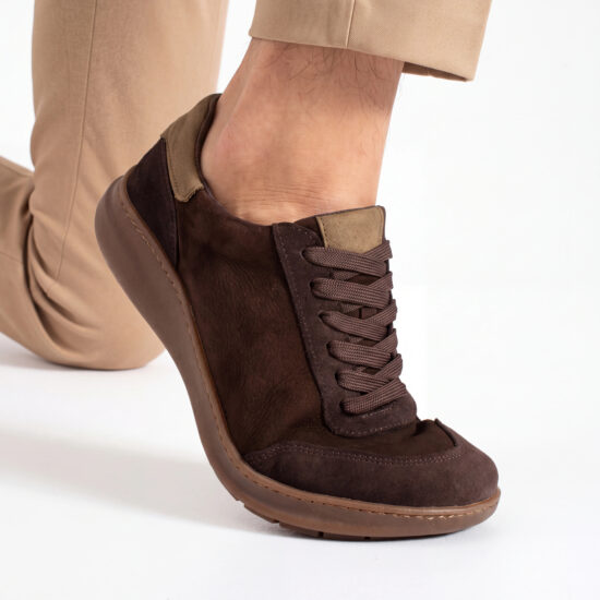 TSL Barefoot Atlas Brown - Кафяв - Естествен набук
